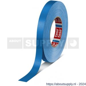 Tesa 4651 Tesaband 50 m x 19 mm blauw premium textieltape - S11650154 - afbeelding 1