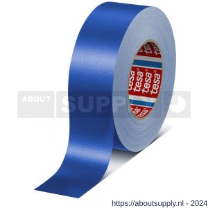 Tesa 4688 Tesaband 50 m x 50 mm blauw standaard polyethyleengecoate textieltape - S11650203 - afbeelding 1