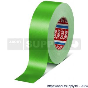 Tesa 4688 Tesaband 50 m x 50 mm groen standaard polyethyleengecoate textieltape - S11650210 - afbeelding 1