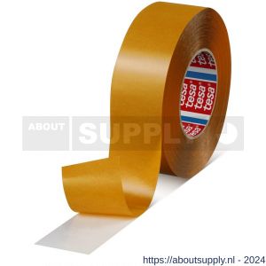 Tesa 51970 Tesafix 50 m x 50 mm transparante dubbelzijdige folie tape - S11650121 - afbeelding 1