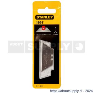 Stanley reserve mesjes 1991 zonder gaten set 5 stuks op kaart - S51021540 - afbeelding 5