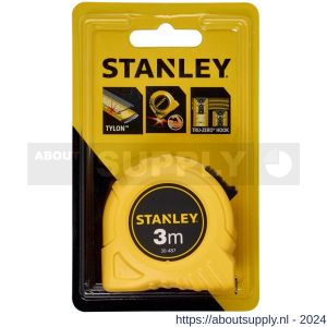 Stanley rolbandmaat 3 m 12,7 mm op kaart - S51020877 - afbeelding 3
