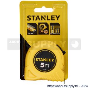 Stanley rolbandmaat 5 m 19 mm op kaart - S51020879 - afbeelding 4