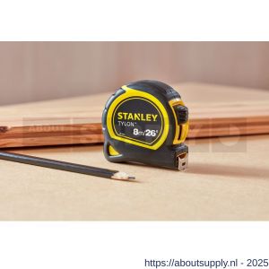 Stanley rolbandmaat Tylon 8 m-24 foot x 25 mm - S51020887 - afbeelding 6