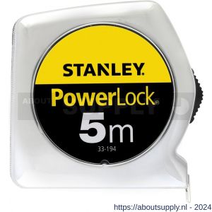Stanley rolbandmaat Powerlock 5 m x 19 mm - S51020889 - afbeelding 3