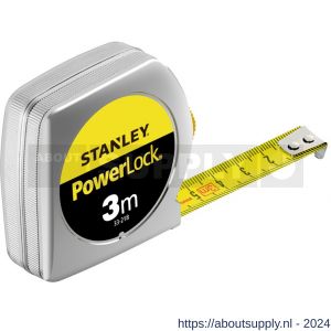 Stanley rolbandmaat Powerlock 3 m x 12,7 mm metaal - S51020899 - afbeelding 1
