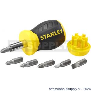 Stanley multibit Stubby schroevendraaier - S51021178 - afbeelding 1
