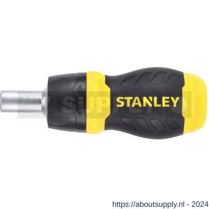 Stanley multibit Stubby schroevendraaier met ratel - S51021179 - afbeelding 2