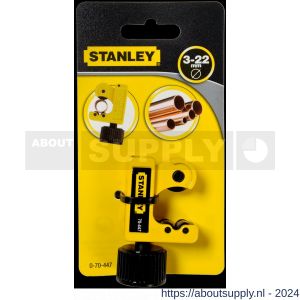 Stanley verstelbare pijpsnijder 3-22 mm - S51021583 - afbeelding 2