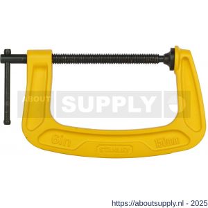 Stanley MaxSteel 150 mm-6 inch C-klem - S51020724 - afbeelding 3