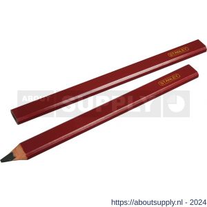 Stanley potlood rood set 2 stuks - S51020265 - afbeelding 1