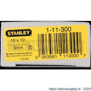 Stanley reserve afbreekmesje 9 mm set 10 stuks dispenser x 10 - S51021475 - afbeelding 5