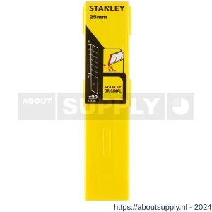 Stanley reserve afbreekmesje 25 mm bulk set 20 stuks - S51021480 - afbeelding 5