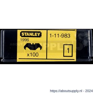 Stanley reserve mesjes 1996 zonder gaten doos 100 stuks - S51021549 - afbeelding 6