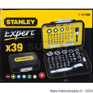 Stanley bitset Expert Pro 1/4 inch ratelsleutel 40 delig - S51020358 - afbeelding 2