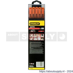 Stanley metaalzaag reserve blad Rubis 300 mm 24 tanden per inch doos 100 stuks - S51021843 - afbeelding 4