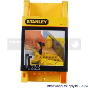 Stanley verstekbak kunststof zomder kaapzaag L 300 mm B 130 mm H 80 mm - S51021836 - afbeelding 3