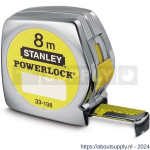 Stanley rolbandmaat Powerlock 8 m x 25 mm - S51020894 - afbeelding 1