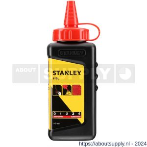 Stanley slaglijnpoeder rood 115 g - S51020252 - afbeelding 2