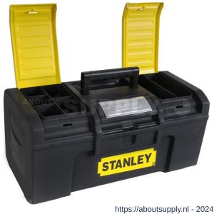 Stanley gereedschapskoffer 16 inch met automatische vergrendeling - S51020093 - afbeelding 6