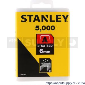 Stanley nieten 6 mm type A 5000 stuks - S51020021 - afbeelding 2