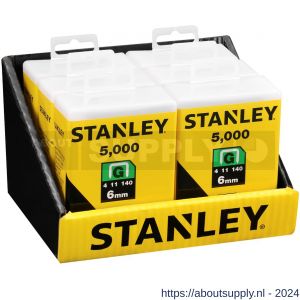 Stanley nieten 6 mm type G 5000 stuks - S51020028 - afbeelding 3