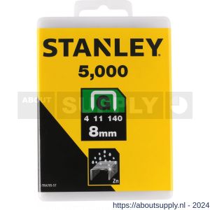 Stanley nieten 8 mm type G 5000 stuks - S51020029 - afbeelding 2