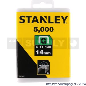 Stanley nieten 14 mm type G 5000 stuks - Y51020032 - afbeelding 1