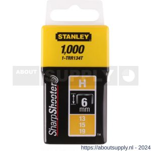 Stanley nieten 6 mm type H 1000 stuks - S51020016 - afbeelding 2