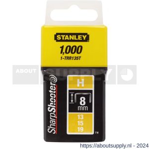 Stanley nieten 8 mm type H 1000 stuks - S51020017 - afbeelding 3