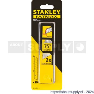 Stanley FatMax reserve afbreekmes 25 mm set 10 stuks - S51021486 - afbeelding 6