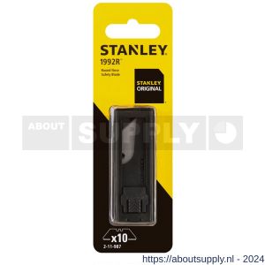 Stanley reserve mesjes afgeronde punt set 10 stuks met dispenser - S51021563 - afbeelding 6