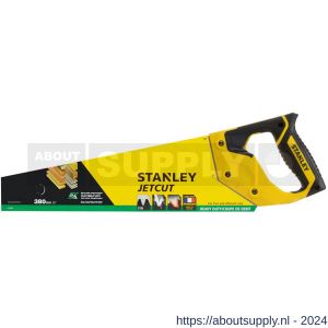 Stanley hout handzaag JetCut SP 380 mm 7 tanden per inch - S51021774 - afbeelding 3