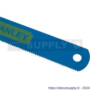 Stanley metaalzaag reserve blad laser gesneden 300 mm 24 tanden per inch set 5 stuks op kaart - S51021850 - afbeelding 2