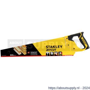 Stanley hout handzaag JetCut HP Fine 500 mm 11 tanden per inch - S51021780 - afbeelding 3