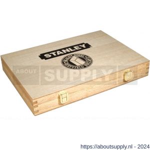 Stanley houtbeitelset Bailey 5 delig houten kist - S51020641 - afbeelding 3
