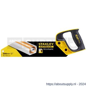 Stanley FatMax PVC handzaag 300 mm 11 tanden per inch - S51021782 - afbeelding 2