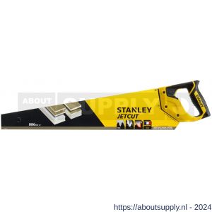 Stanley JetCut gipsplatenzaag Appliflon 550 mm 7 tanden per inch - S51021755 - afbeelding 3