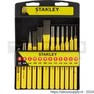 Stanley koudbeitel- en drevel set 12 delig - S51020300 - afbeelding 2