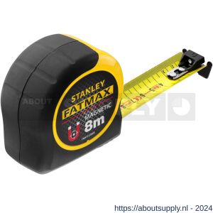 Stanley FatMax rolbandmaat BA magnetisch 8 m x 32 mm - S51020922 - afbeelding 1
