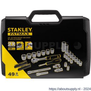 Stanley FatMax dopsleutelset 3/8 inch 49 delig - S51022030 - afbeelding 2