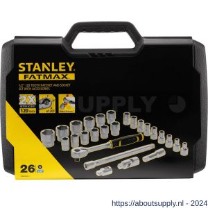 Stanley FatMax dopsleutelset 1/2 inch 26 delig - S51022028 - afbeelding 2