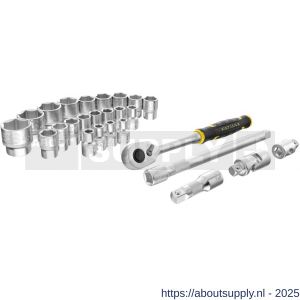 Stanley FatMax Pro Stack doppenset 1/2 inch 26-delig - S51022021 - afbeelding 2