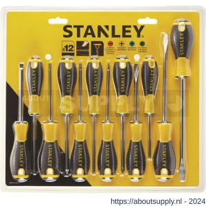 Stanley schroevendraaierset Essential 12-delig - S51021396 - afbeelding 2