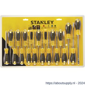 Stanley schroevendraaierset Essential 20-delig - S51021397 - afbeelding 2