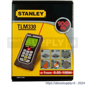 Stanley laserafstandsmeter digitaal TLM 330 100 m - S51020971 - afbeelding 2