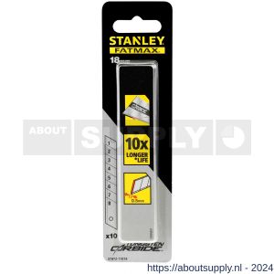 Stanley Carbide reserve afbreekmes 18 mm set 10 stuks - S51021489 - afbeelding 2