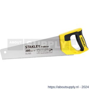 Stanley houtzaag Tradecut Universal 380 mm 8 tanden per inch - S51022106 - afbeelding 1