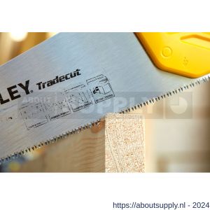 Stanley houtzaag Tradecut Universal 380 mm 8 tanden per inch - S51022106 - afbeelding 7