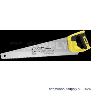 Stanley houtzaag Tradecut Universal 500 mm 8 tanden per inch - S51022107 - afbeelding 1